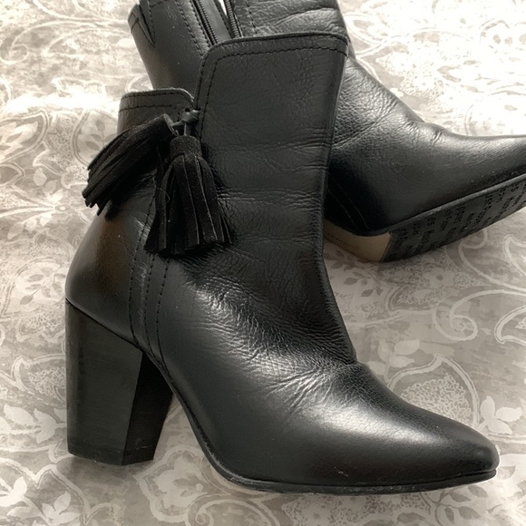 Leather HUSH PUPPIES Ankle boots size 7 - Picture 4 of 11